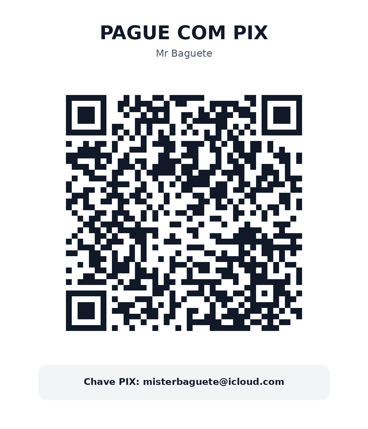 QR Code PIX